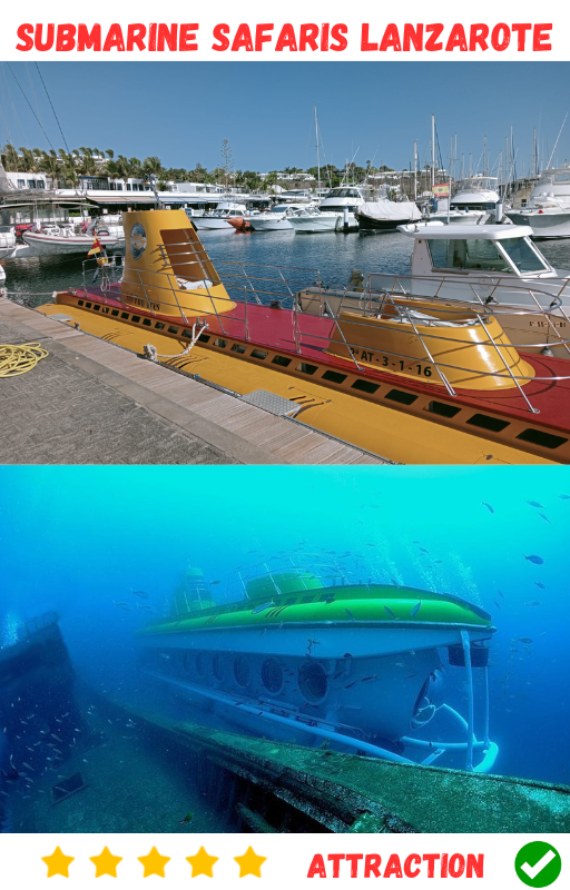 Lanzarote Attractions: Submarine Safaris Lanzarote