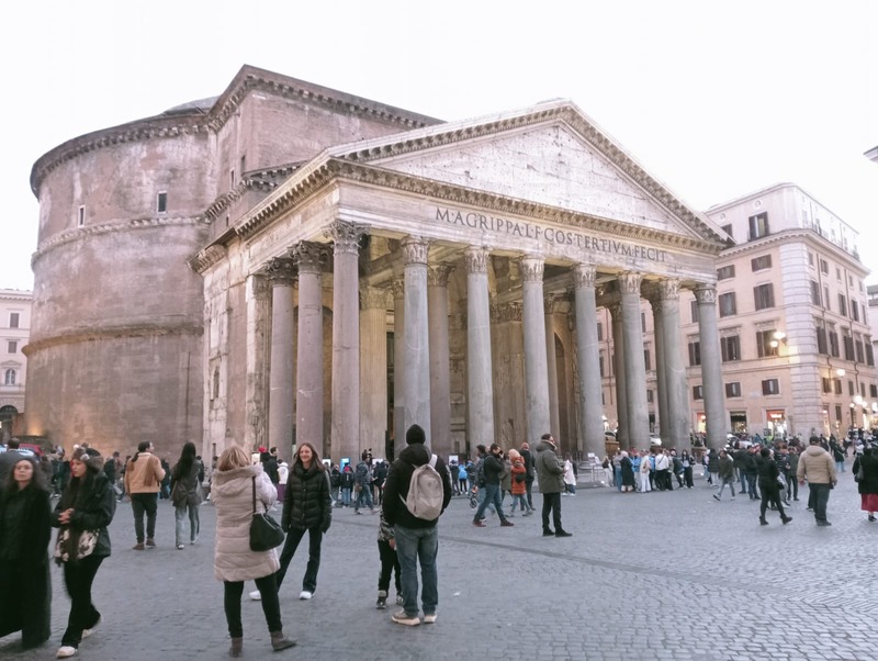 pontos turisticos em roma o panteao romano